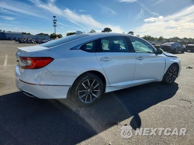 Trzecie zdjęcie samochodu z tyłu: 2021 HONDA ACCORD EXL VIN:1HGCV1F56MA121575 - miniatura
