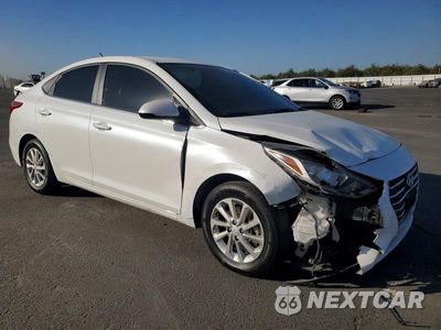 Czwarte zdjęcie samochodu z boku: 2022 HYUNDAI ACCENT SEL VIN:3KPC24A66NE173828 - miniatura