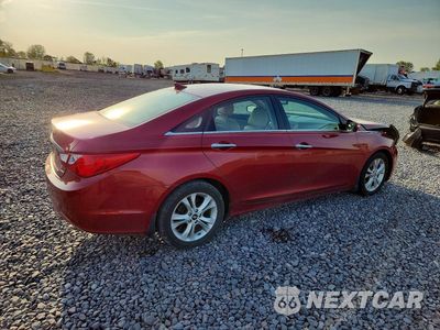 Trzecie zdjęcie samochodu z tyłu: 2013 HYUNDAI SONATA LIMITED VIN:5NPEC4AC0DH551521 - miniatura