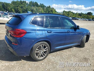 Trzecie zdjęcie samochodu z tyłu: 2018 BMW X3 XDRIVEM40I VIN:5UXTS3C50J0Z02244 - miniatura