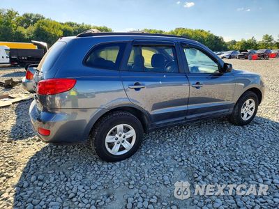 Trzecie zdjęcie samochodu z tyłu: 2009 HYUNDAI SANTA FE GLS VIN:5NMSG73D19H299233 - miniatura