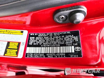 Zdjęcie 12 z 12 samochodu: 2018 TOYOTA CAMRY LE VIN:4T1B31HK1JU501299 - miniatura