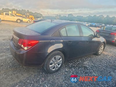 Trzecie zdjęcie samochodu z tyłu: 2014 CHEVROLET CRUZE LS VIN:1G1PA5SH2E7428896 - miniatura