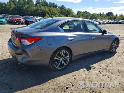 Trzecie zdjęcie samochodu z tyłu: 2016 INFINITI Q50 SPORT VIN:JN1EV7AR4GM345373 - miniatura