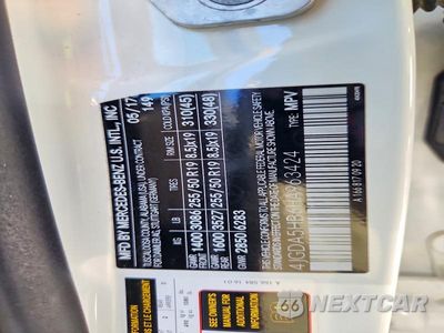 Zdjęcie 13 z 13 samochodu: 2017 MERCEDES-BENZ GLE 350 4MATIC VIN:4JGDA5HB6HA963424 - miniatura