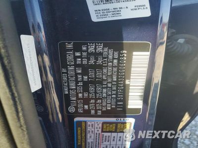 Zdjęcie 12 z 12 samochodu: 2016 KIA SORENTO LX VIN:5XYPG4A32GG060859 - miniatura