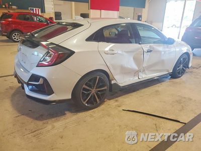 Trzecie zdjęcie samochodu z tyłu: 2020 HONDA CIVIC SPORT VIN:SHHFK7H49LU401975 - miniatura