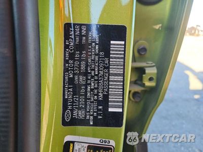 Zdjęcie 12 z 12 samochodu: 2021 HYUNDAI VENUE SE VIN:KMHRB8A37MU097118 - miniatura
