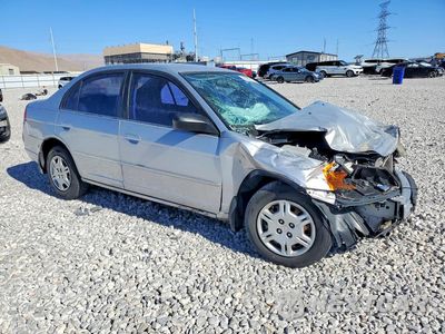 Czwarte zdjęcie samochodu z boku: 2002 HONDA CIVIC LX VIN:1HGES16582L049992 - miniatura
