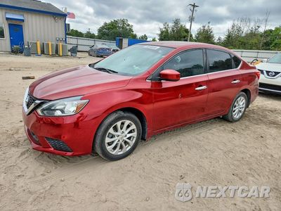 2019 NISSAN SENTRA SV 3N1AB7AP5KY281405 - główne zdjęcie licytacji z USA - miniatura