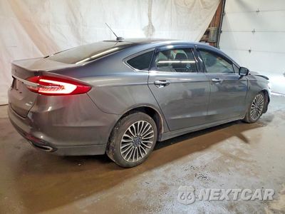 Trzecie zdjęcie samochodu z tyłu: 2017 FORD FUSION SE VIN:3FA6P0T97HR333328 - miniatura