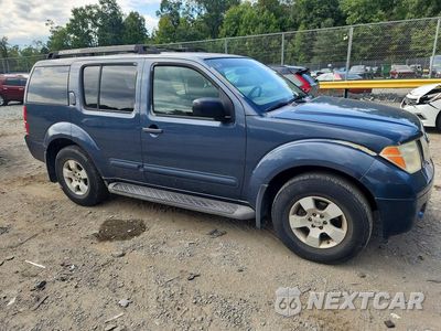 Czwarte zdjęcie samochodu z boku: 2006 NISSAN PATHFINDER S VIN:5N1AR18U36C619394 - miniatura