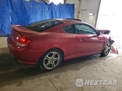 Trzecie zdjęcie samochodu z tyłu: 2006 HYUNDAI TIBURON GS VIN:KMHHM65D06U207085 - miniatura