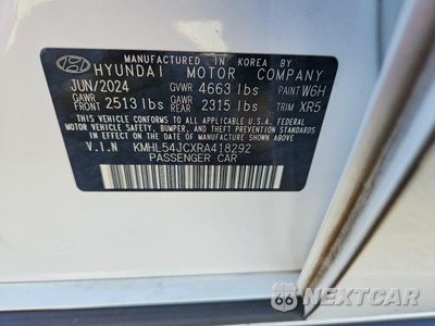 Zdjęcie 13 z 13 samochodu: 2024 HYUNDAI SONATA N LINE VIN:KMHL54JCXRA418292 - miniatura