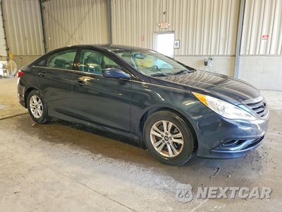 Czwarte zdjęcie samochodu z boku: 2014 HYUNDAI SONATA GLS VIN:5NPEB4AC1EH923436 - miniatura