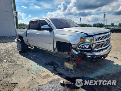 Czwarte zdjęcie samochodu z boku: 2015 CHEVROLET SILVERADO K1500 LT VIN:3GCUKREC8FG199564 - miniatura