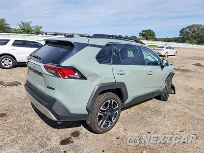 Trzecie zdjęcie samochodu z tyłu: 2021 TOYOTA RAV4 ADVENTURE VIN:2T3J1RFV8MW235045 - miniatura
