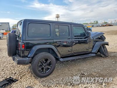 Trzecie zdjęcie samochodu z tyłu: 2023 JEEP WRANGLER SAHARA VIN:1C4HJXEG7PW653351 - miniatura