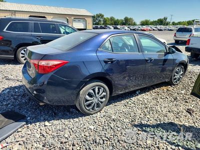 Trzecie zdjęcie samochodu z tyłu: 2019 TOYOTA COROLLA LE VIN:2T1BURHE4KC234474 - miniatura