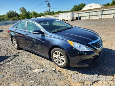 Czwarte zdjęcie samochodu z boku: 2014 HYUNDAI SONATA GLS VIN:5NPEB4ACXEH902309 - miniatura