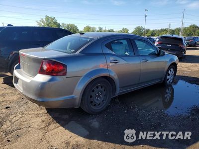 Trzecie zdjęcie samochodu z tyłu: 2012 DODGE AVENGER SE VIN:1C3CDZAB2CN220404 - miniatura