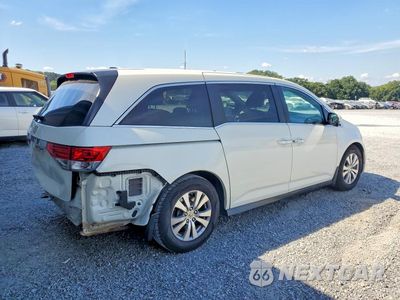 Trzecie zdjęcie samochodu z tyłu: 2015 HONDA ODYSSEY EXL VIN:5FNRL5H60FB128799 - miniatura