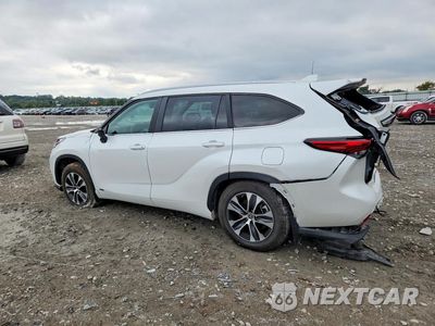 Drugie zdjęcie samochodu z przodu: 2023 TOYOTA HIGHLANDER HYBRID XLE VIN:5TDKBRCH7PS581786 - miniatura