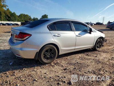 Trzecie zdjęcie samochodu z tyłu: 2013 HONDA CIVIC LX VIN:2HGFB2F58DH571063 - miniatura