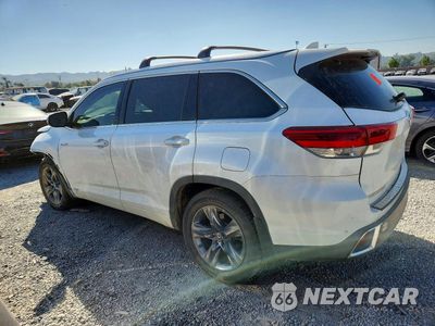Drugie zdjęcie samochodu z przodu: 2018 TOYOTA HIGHLANDER HYBRID LIMITED PLATINUM VIN:5TDDGRFH4JS041390 - miniatura