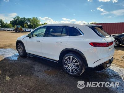Drugie zdjęcie samochodu z przodu: 2023 MERCEDES-BENZ EQS SUV 580 4MATIC VIN:4JGDM4EB1PA021768 - miniatura