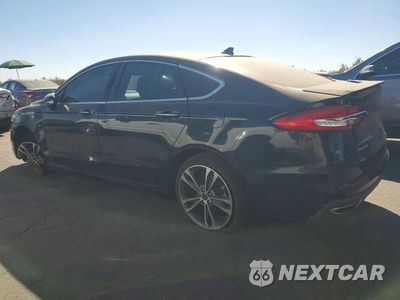 Drugie zdjęcie samochodu z przodu: 2020 FORD FUSION TITANIUM VIN:3FA6P0D9XLR137696 - miniatura