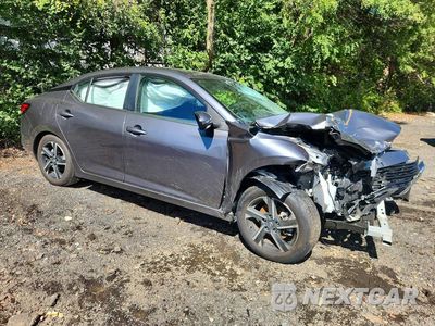 Czwarte zdjęcie samochodu z boku: 2025 NISSAN SENTRA SV VIN:3N1AB8CV5SY287643 - miniatura