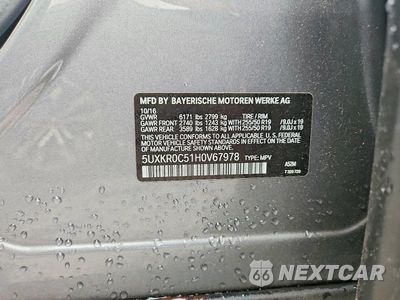 Zdjęcie 12 z 12 samochodu: 2017 BMW X5 XDRIVE35I VIN:5UXKR0C51H0V67978 - miniatura
