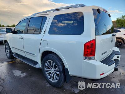 Drugie zdjęcie samochodu z przodu: 2015 NISSAN ARMADA SL VIN:5N1AA0NCXFN600178 - miniatura