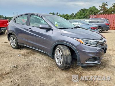 Czwarte zdjęcie samochodu z boku: 2020 HONDA HR-V LX VIN:3CZRU6H39LM720129 - miniatura