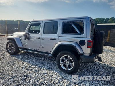 Drugie zdjęcie samochodu z przodu: 2018 JEEP WRANGLER UNLIMITED SAHARA VIN:1C4HJXEN3JW326872 - miniatura