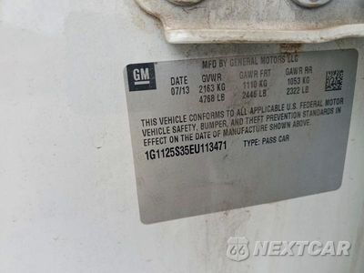 Zdjęcie 12 z 12 samochodu: 2014 CHEVROLET IMPALA LT VIN:1G1125S35EU113471 - miniatura