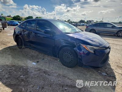 Czwarte zdjęcie samochodu z boku: 2022 TOYOTA COROLLA LE VIN:JTDEPMAE4NJ202845 - miniatura
