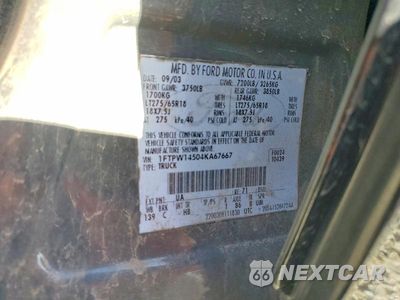 Zdjęcie 12 z 12 samochodu: 2004 FORD F150 SUPERCREW VIN:1FTPW14504KA67667 - miniatura