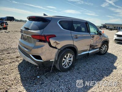 Trzecie zdjęcie samochodu z tyłu: 2019 HYUNDAI SANTA FE SEL 2.4L VIN:5NMS33AD3KH043625 - miniatura