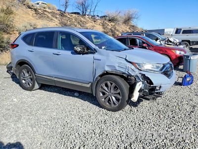 Czwarte zdjęcie samochodu z boku: 2022 HONDA CR-V TOURING VIN:5J6RT6H9XNL014220 - miniatura