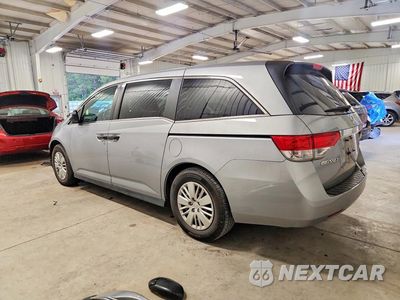 Drugie zdjęcie samochodu z przodu: 2016 HONDA ODYSSEY LX VIN:5FNRL5H23GB088376 - miniatura