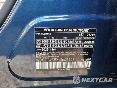 Zdjęcie 13 z 13 samochodu: 2019 MERCEDES-BENZ GLA 250 4MATIC VIN:WDCTG4GBXKJ609658 - miniatura