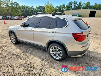 Drugie zdjęcie samochodu z przodu: 2013 BMW X3 XDRIVE28I VIN:5UXWX9C56D0D01087 - miniatura