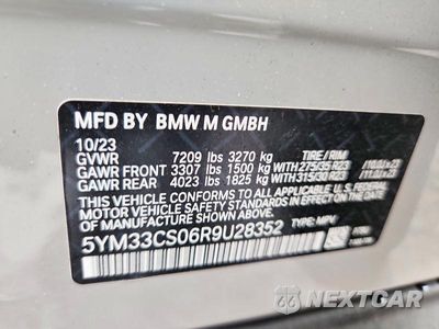 Zdjęcie 14 z 14 samochodu: 2024 BMW XM LABEL VIN:5YM33CS06R9U28352 - miniatura