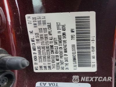 Zdjęcie 14 z 14 samochodu: 2014 HONDA CR-V LX VIN:5J6RM4H31EL050598 - miniatura