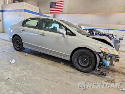 Czwarte zdjęcie samochodu z boku: 2009 HONDA CIVIC LX VIN:2HGFA16579H315856 - miniatura