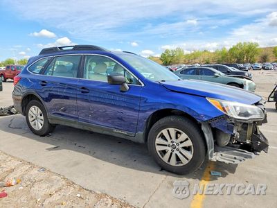 Czwarte zdjęcie samochodu z boku: 2017 SUBARU OUTBACK 2.5I VIN:4S4BSAAC7H3345193 - miniatura