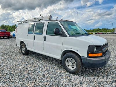 Czwarte zdjęcie samochodu z boku: 2013 CHEVROLET EXPRESS G2500 VIN:1GCWGFCA7D1904361 - miniatura