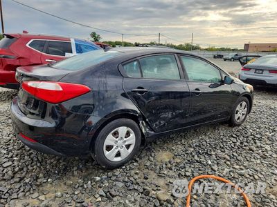 Trzecie zdjęcie samochodu z tyłu: 2016 KIA FORTE LX VIN:KNAFK4A69G5615204 - miniatura